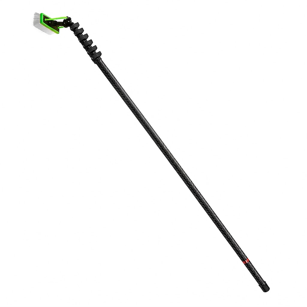 XERO carbon fiber water-fed pole with brush head
